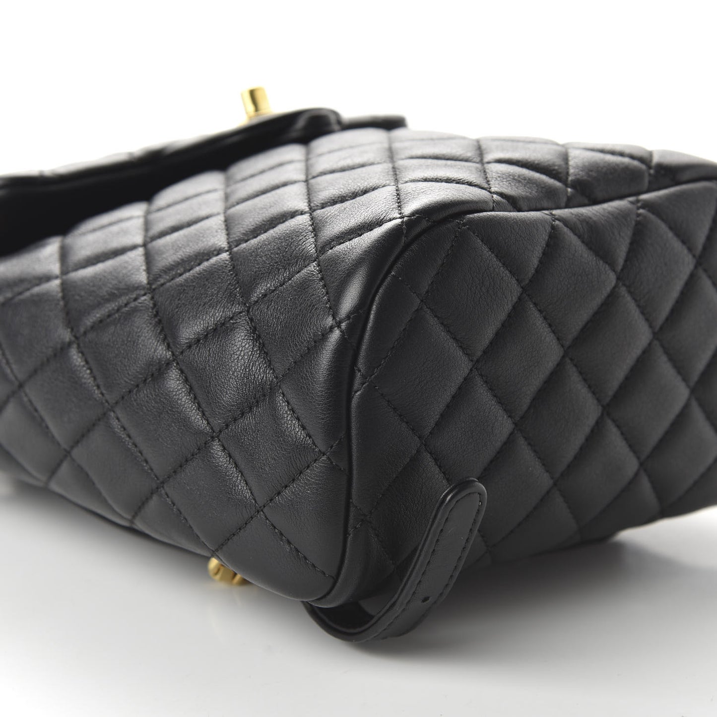 Calfskin Quilted Mini Urban Spirit Backpack Black