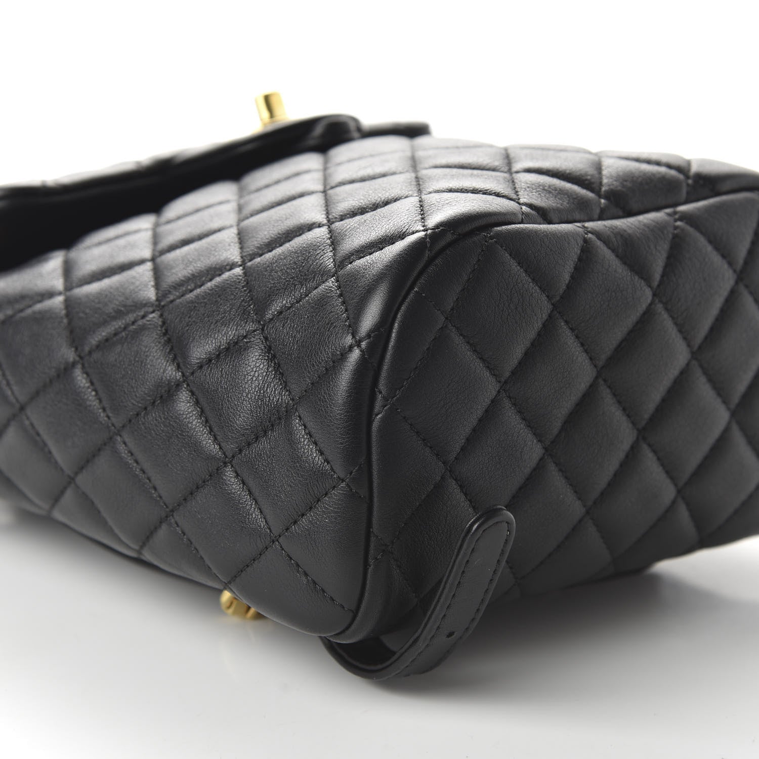 Chanel Calfskin Quilted Mini Urban Spirit Backpack Black 5 of 9