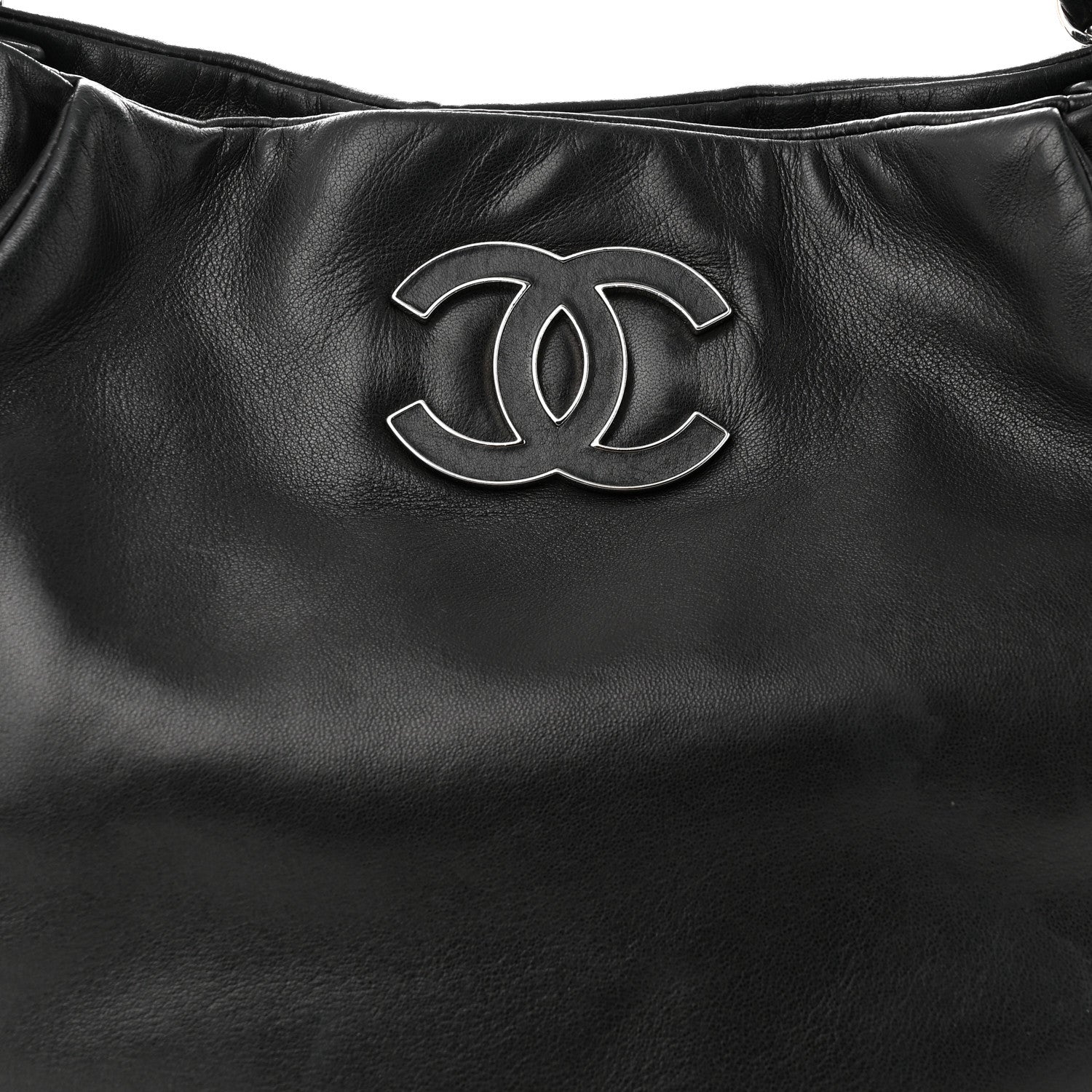 Chanel Lambskin Sensual Hobo Black 8 of 12