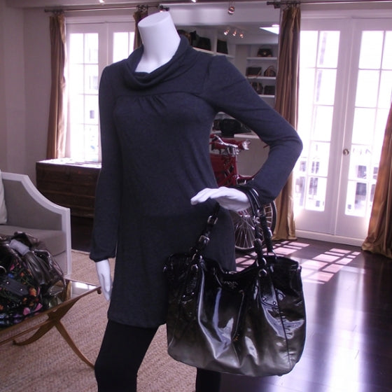 Prada Vernice Ombre Tote 2 of 12
