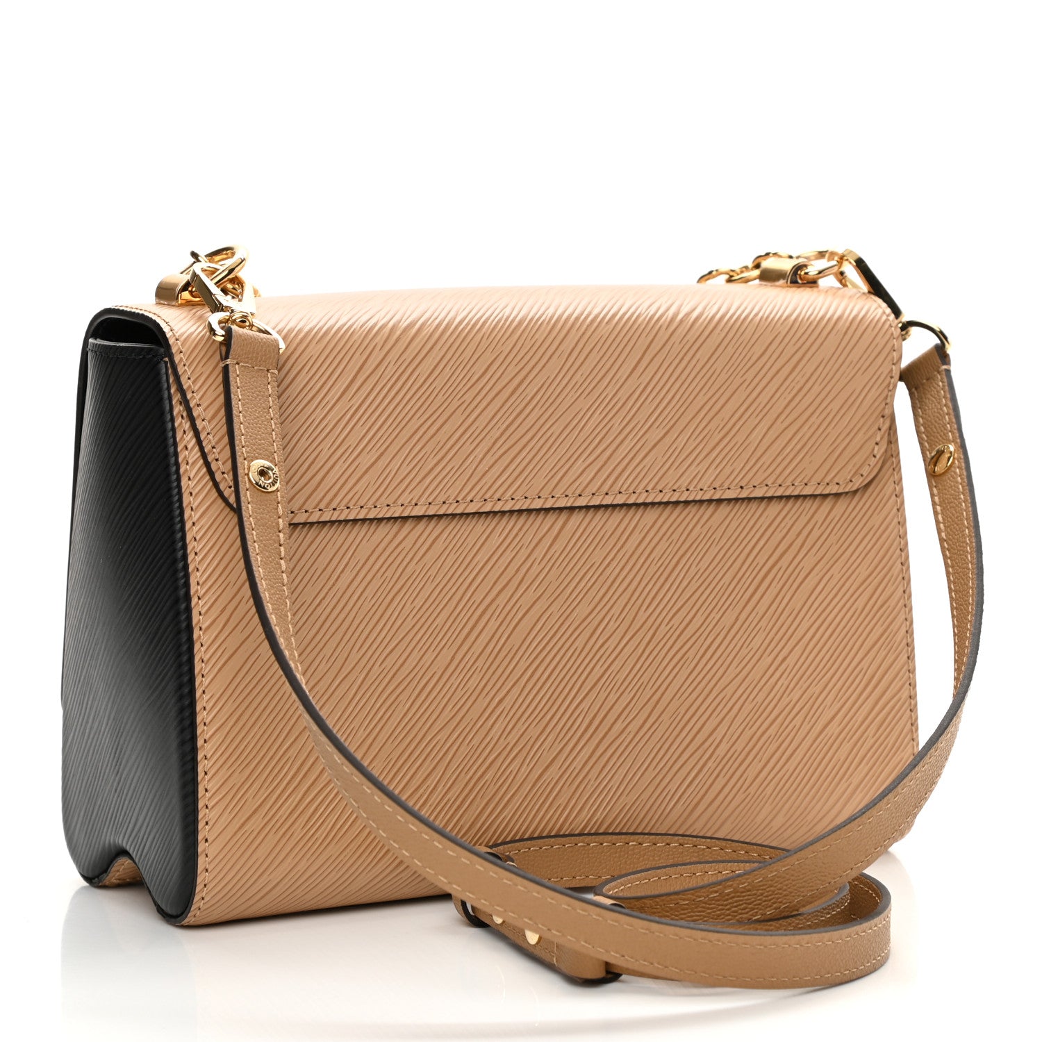 Louis Vuitton Epi Twist Shoulder Bag MM Camel 3 of 9