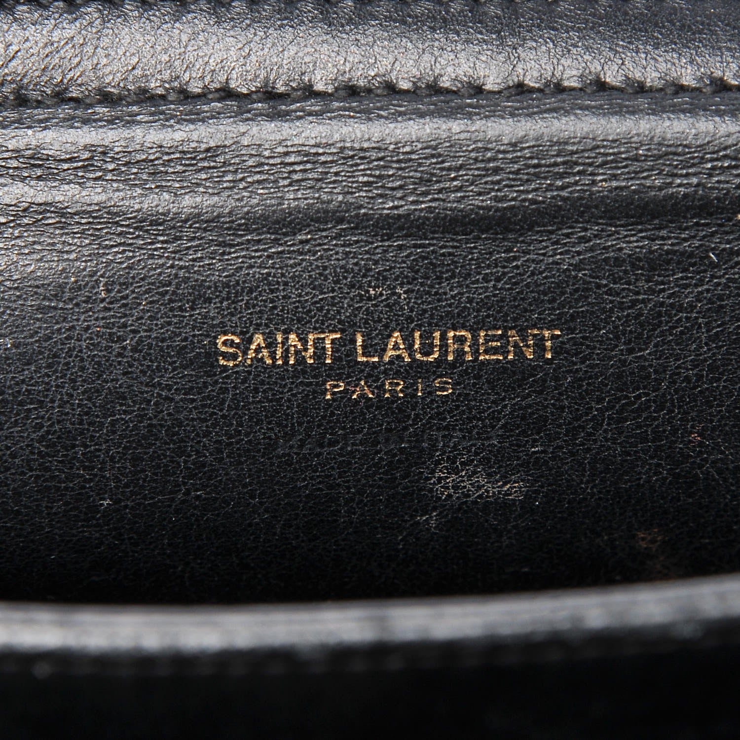 Saint Laurent Grained Calfskin Small Moujik Top Handle Bag Black 6 of 14