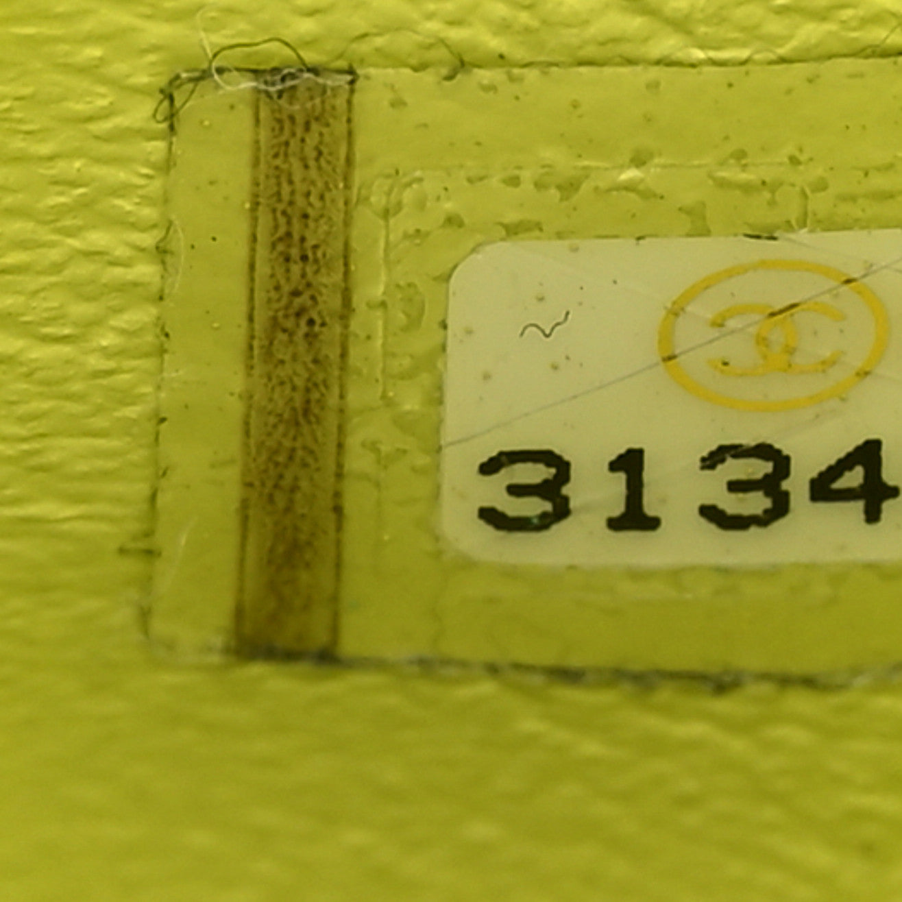 Chanel Lambskin Quilted Mini Rectangular Flap Yellow 7 of 11