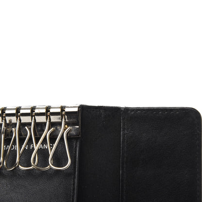 Chanel Caviar Brilliant 6 Key Holder Black 9 of 12