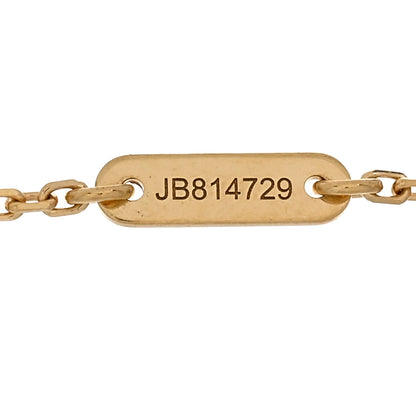 Van Cleef & Arpels 18K Yellow Gold Mother of Pearl Sweet Alhambra Bracelet 4 of 5