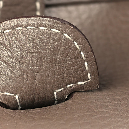 Hermes Taurillon Clemence Evelyne III PM Etoupe 8 of 10