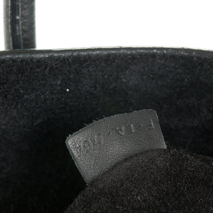 Celine Grained Calfskin Medium Phantom Luggage Black 7 of 8