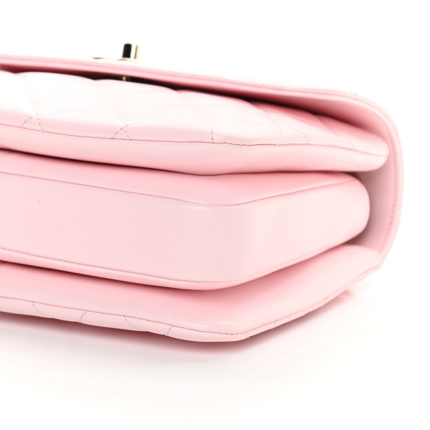 Chanel Lambskin Quilted Small Trendy CC Flap Dual Handle Bag Light Pink 10 of 13