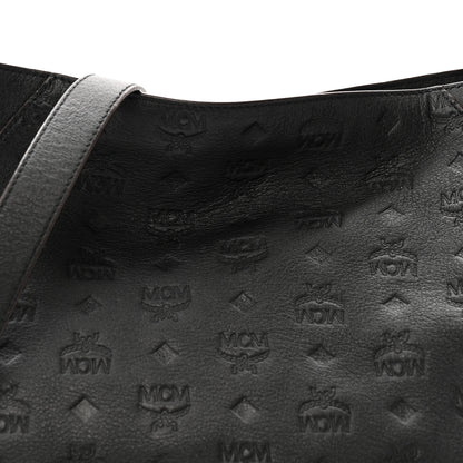 MCM Calfskin Ottomar Large Klara Hobo Black 8 of 14