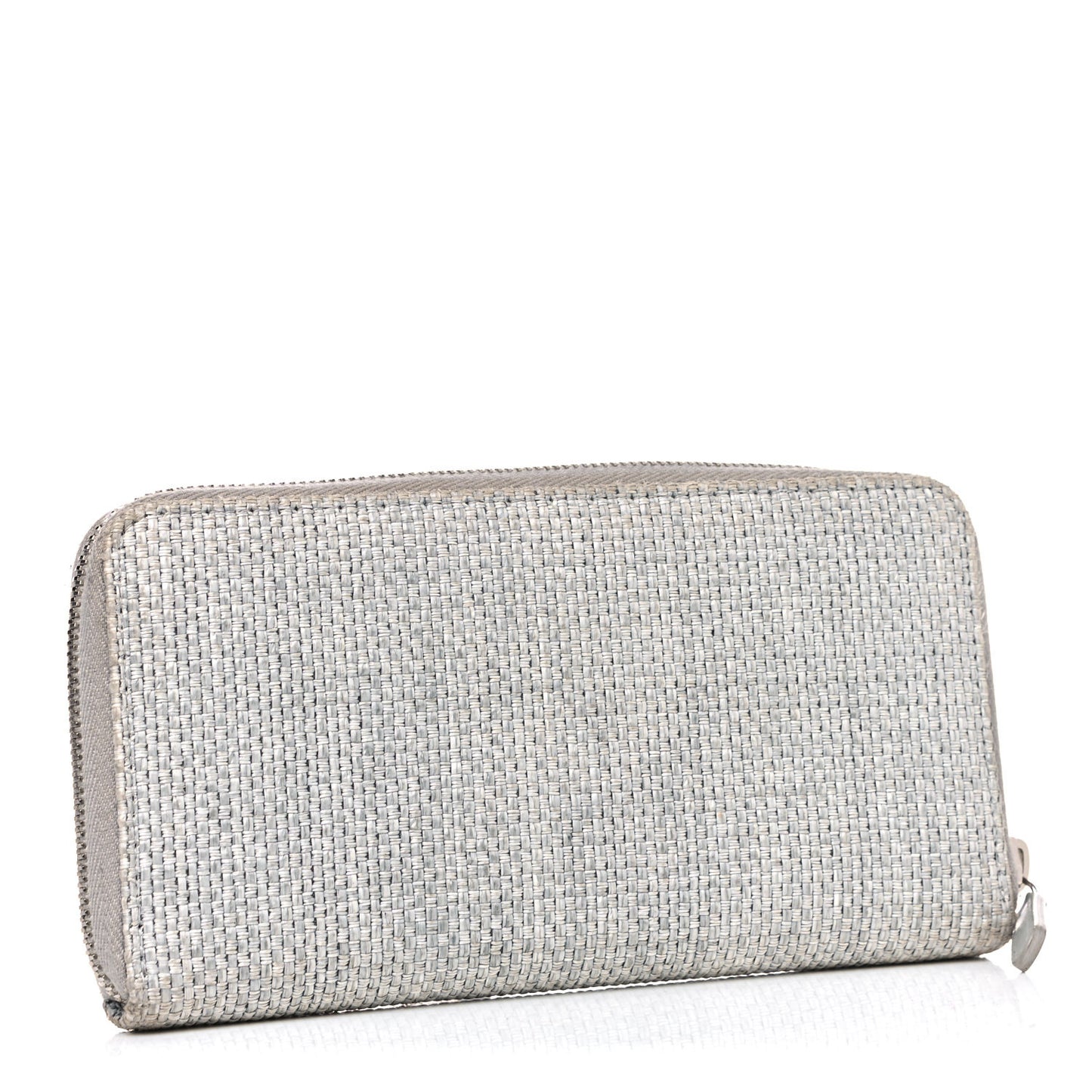 Canvas Deauville Zip Around Wallet Grey