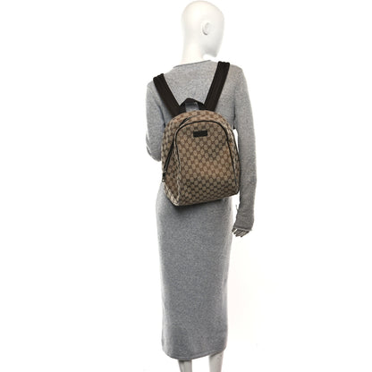 Gucci Monogram Travel Backpack Dark Brown 2 of 10