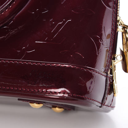 Louis Vuitton Vernis Alma BB Rouge Fauviste 13 of 16