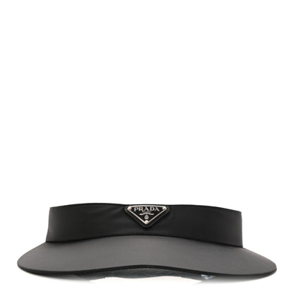 Prada Re-Nylon Metal Triangle Logo Mens Visor L Black 3 of 7