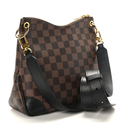Louis Vuitton Damier Ebene Odeon PM Black 3 of 8