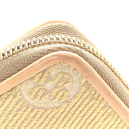 Louis Vuitton Hollographic Monoglam Zippy Coin Purse Wallet Beige 7 of 7