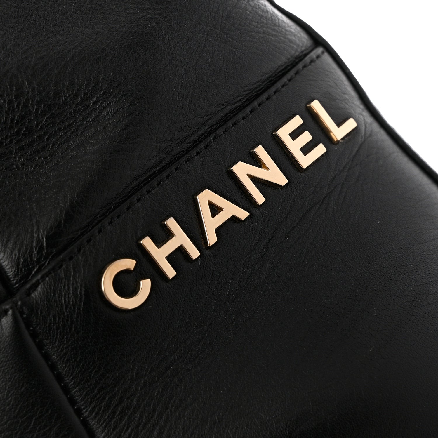 Chanel Calfskin CC Ankle Boots 38.5 Black 8 of 10