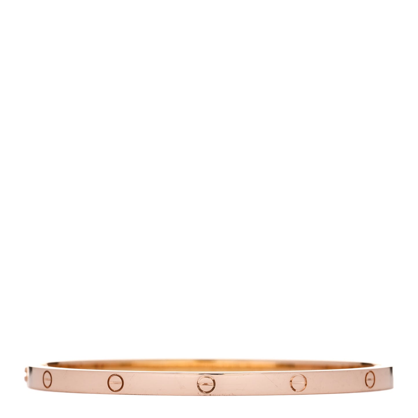 18K Pink Gold Small LOVE Bracelet 17