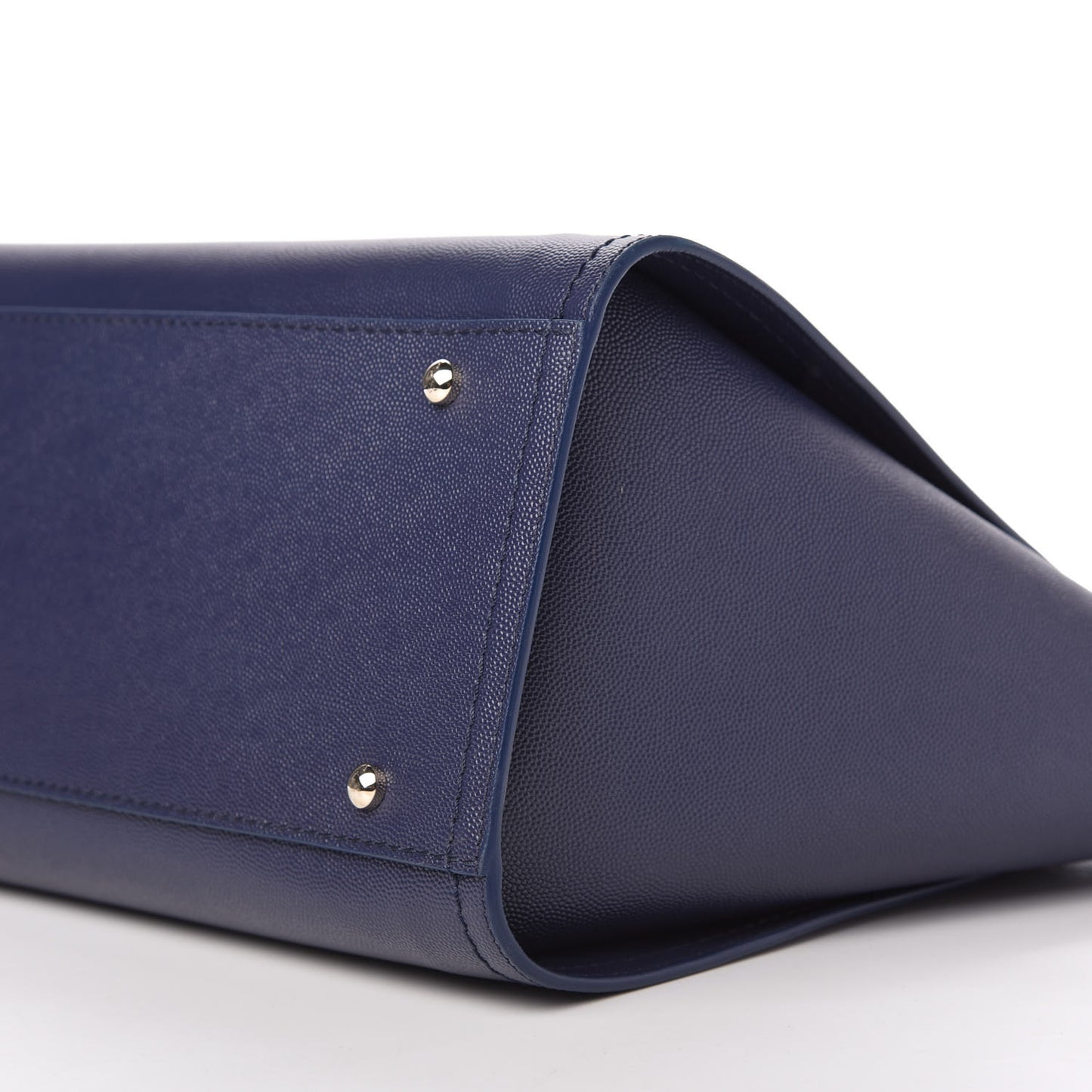 Caviar Small Studded Deauville Tote Navy