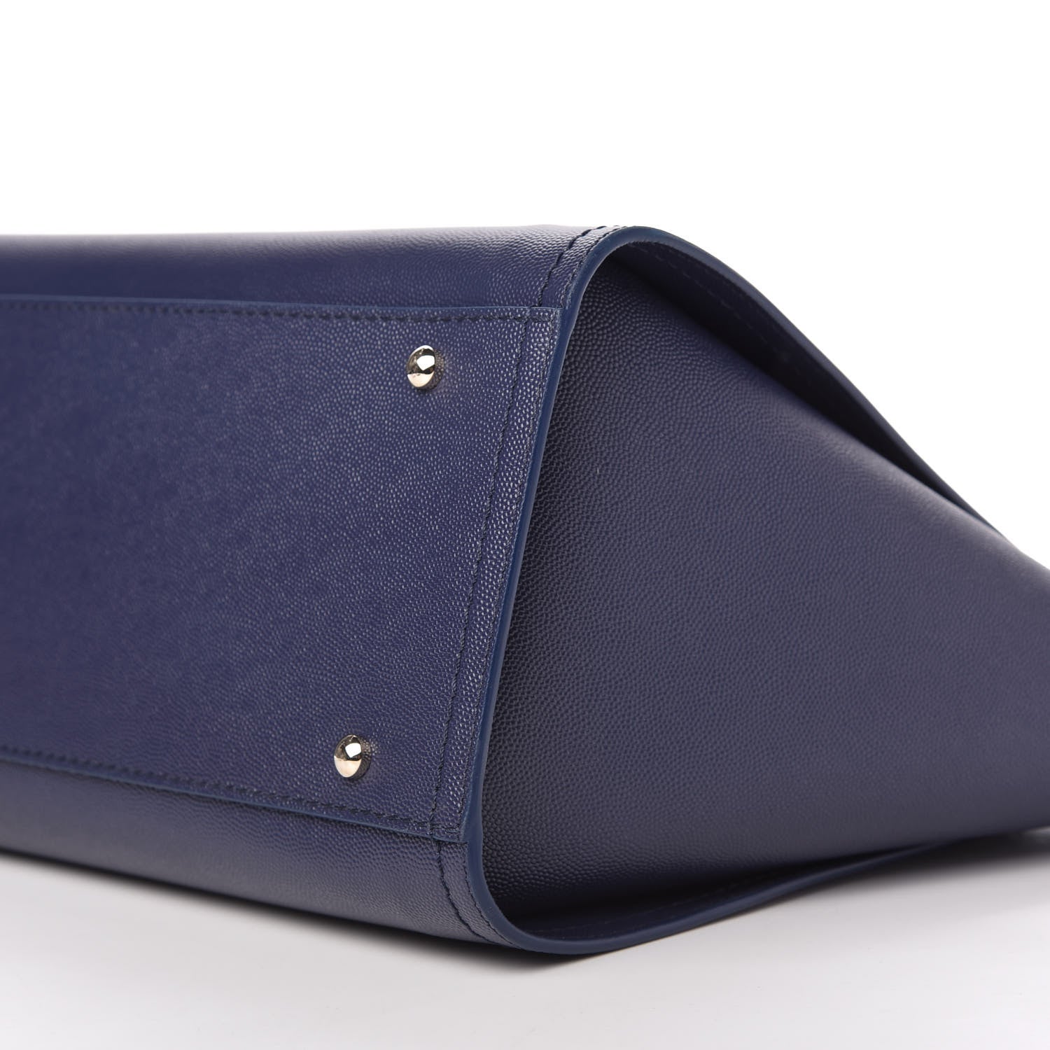 Chanel Caviar Small Studded Deauville Tote Navy 7 of 11