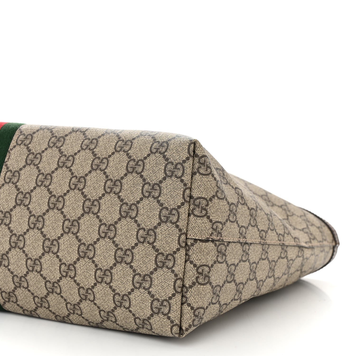Gucci GG Supreme Monogram Medium Ophidia Shopping Tote Brown 10 of 10
