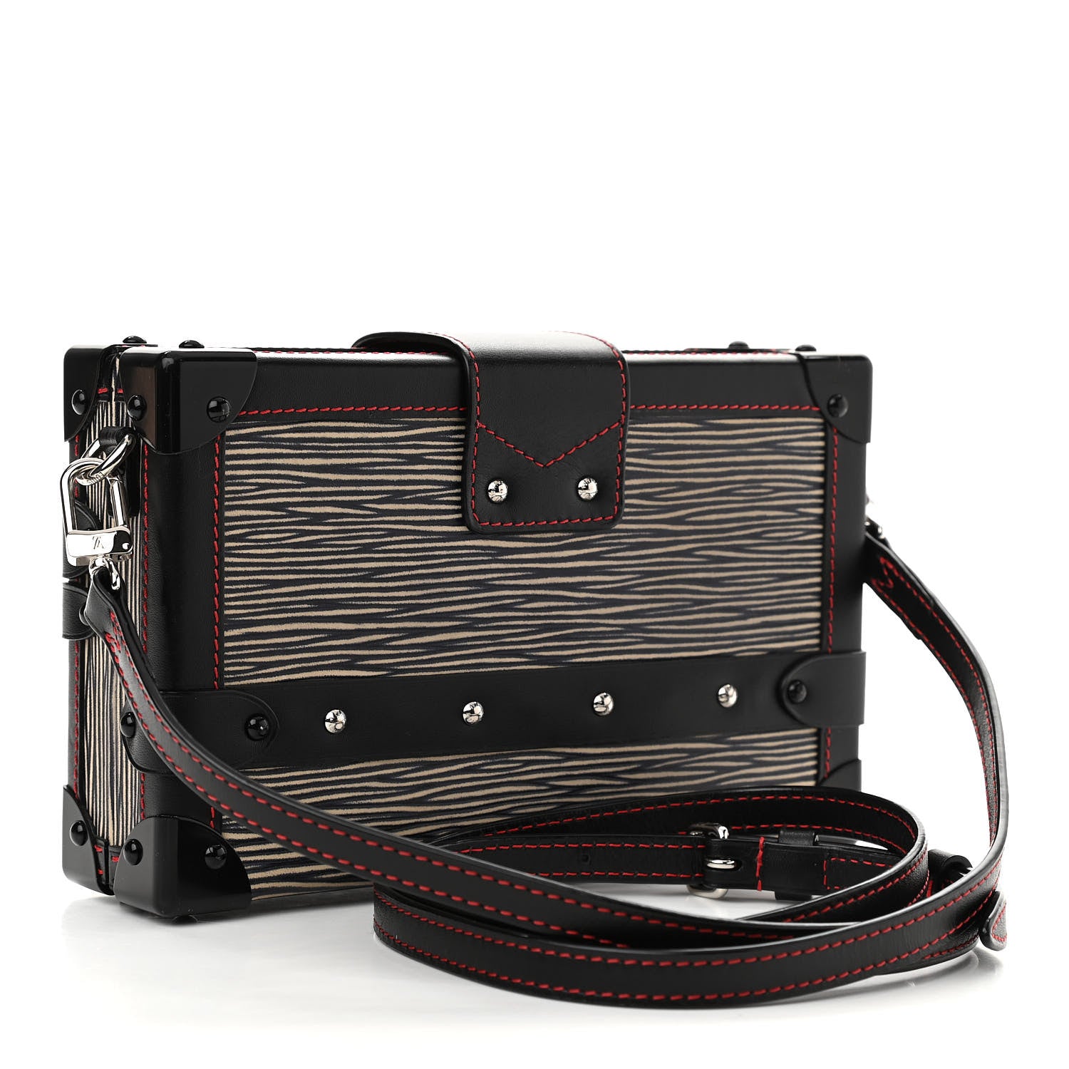 Louis Vuitton Epi Petite Malle Denim Dark 2 of 9