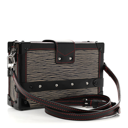 Louis Vuitton Epi Petite Malle Denim Dark 2 of 9