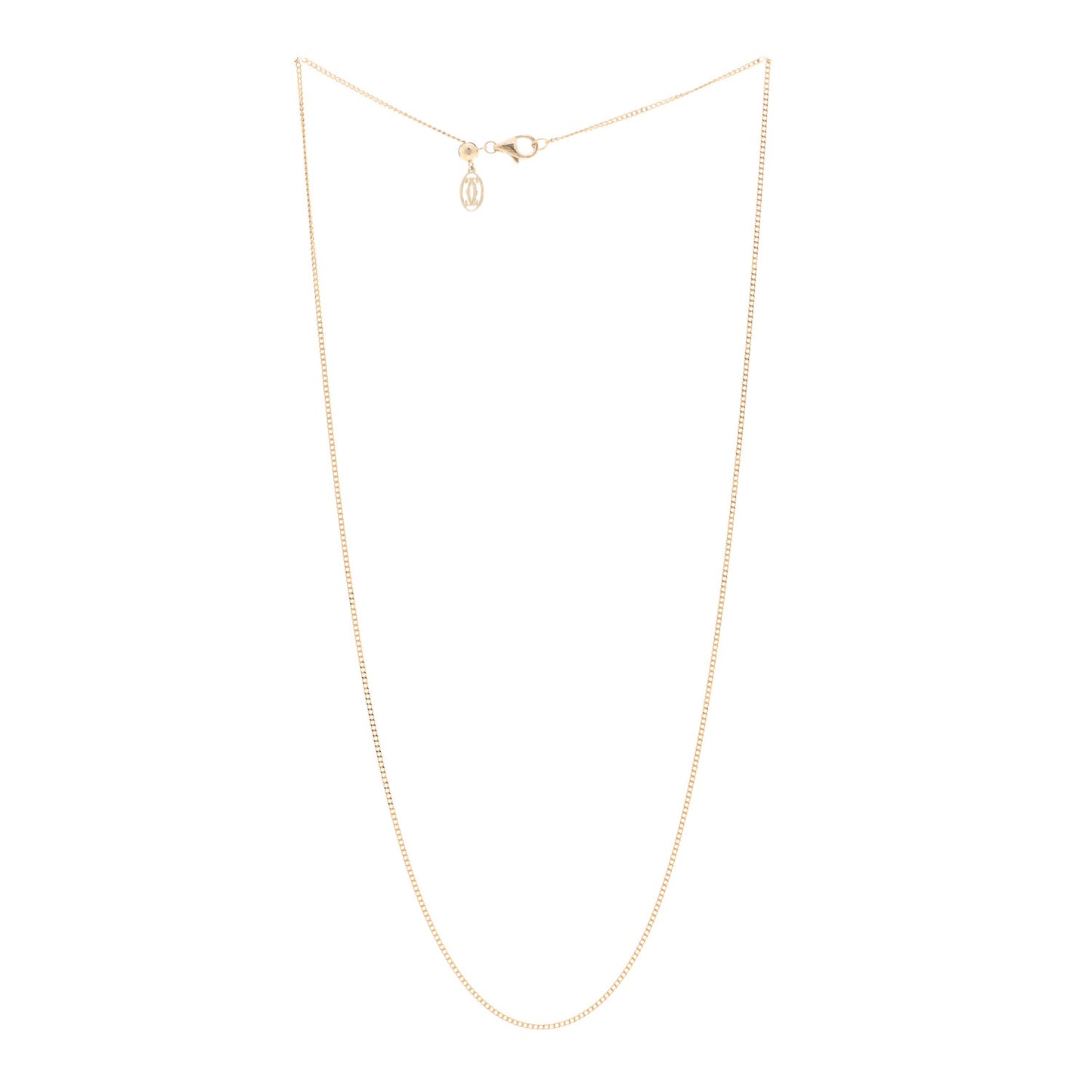 18K Yellow Gold Chain Necklace