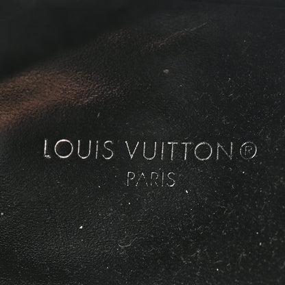 Louis Vuitton Calfskin Monogram Afterglow Platform Ankle Boots 38 Black 6 of 11
