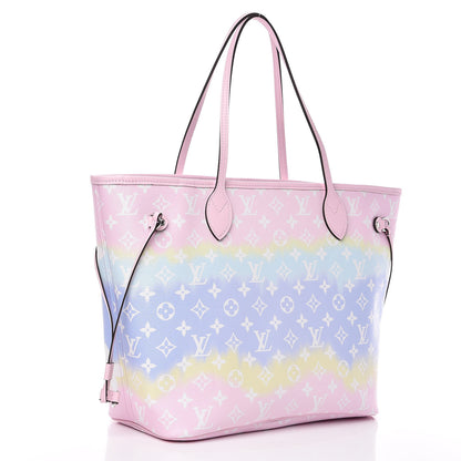 Louis Vuitton Monogram Escale Neverfull MM Pastel 3 of 10
