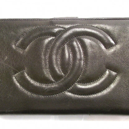 Chanel Lambskin CC Wallet Black 5 of 10