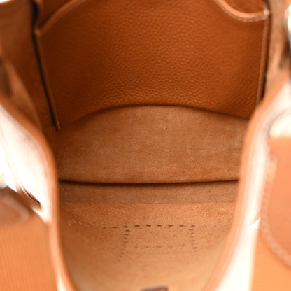 Hermes Taurillon Clemence Evelyne PM Gold 5 of 19