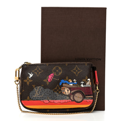 Louis Vuitton Monogram 2015 Christmas Animation Mini Pochette Accessories 10 of 10