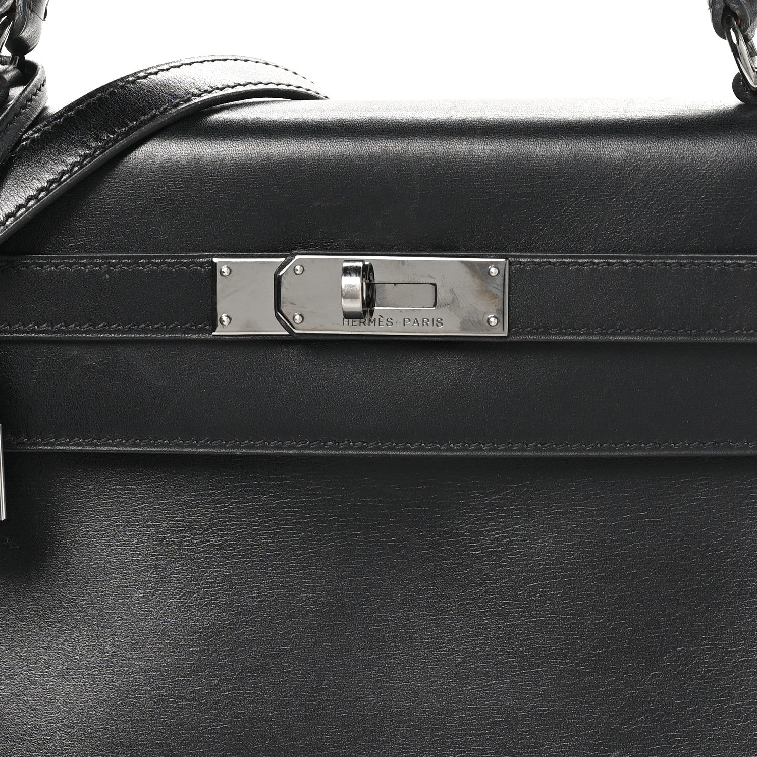 Hermes Box Kelly Retourne 32 Black 8 of 12