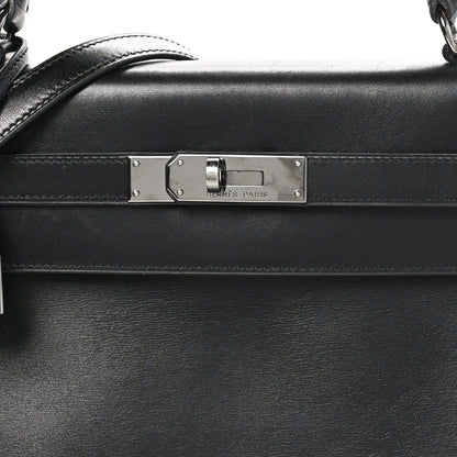Hermes Box Kelly Retourne 32 Black 8 of 12