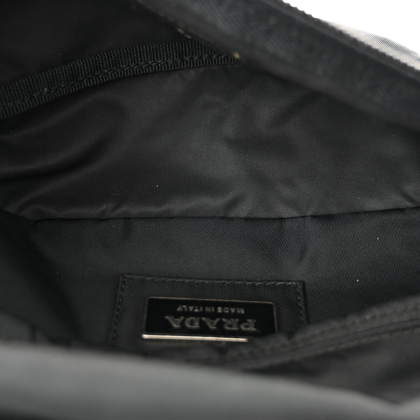 Tessuto Nylon Belt Bag Black