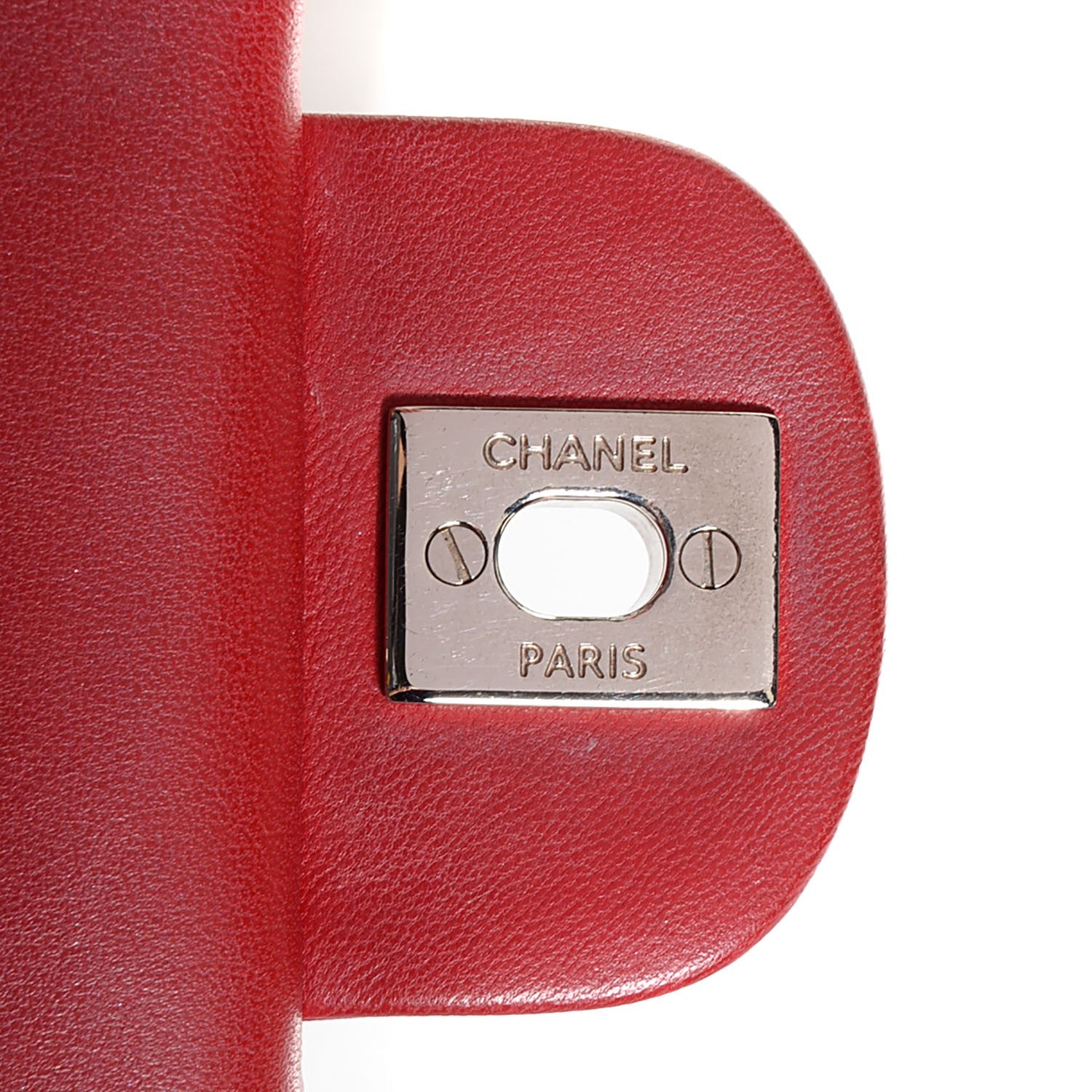 Chanel Lambskin Quilted Mini Rectangular Flap Red 7 of 7