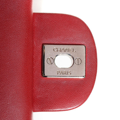 Chanel Lambskin Quilted Mini Rectangular Flap Red 7 of 7