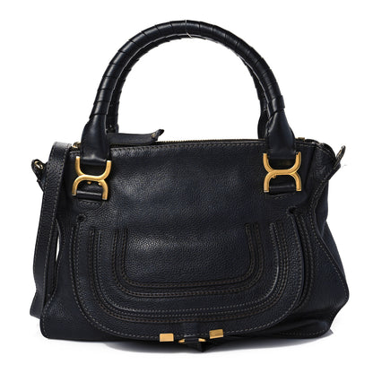 Chloe Calfskin Medium Marcie Satchel Black 1 of 12