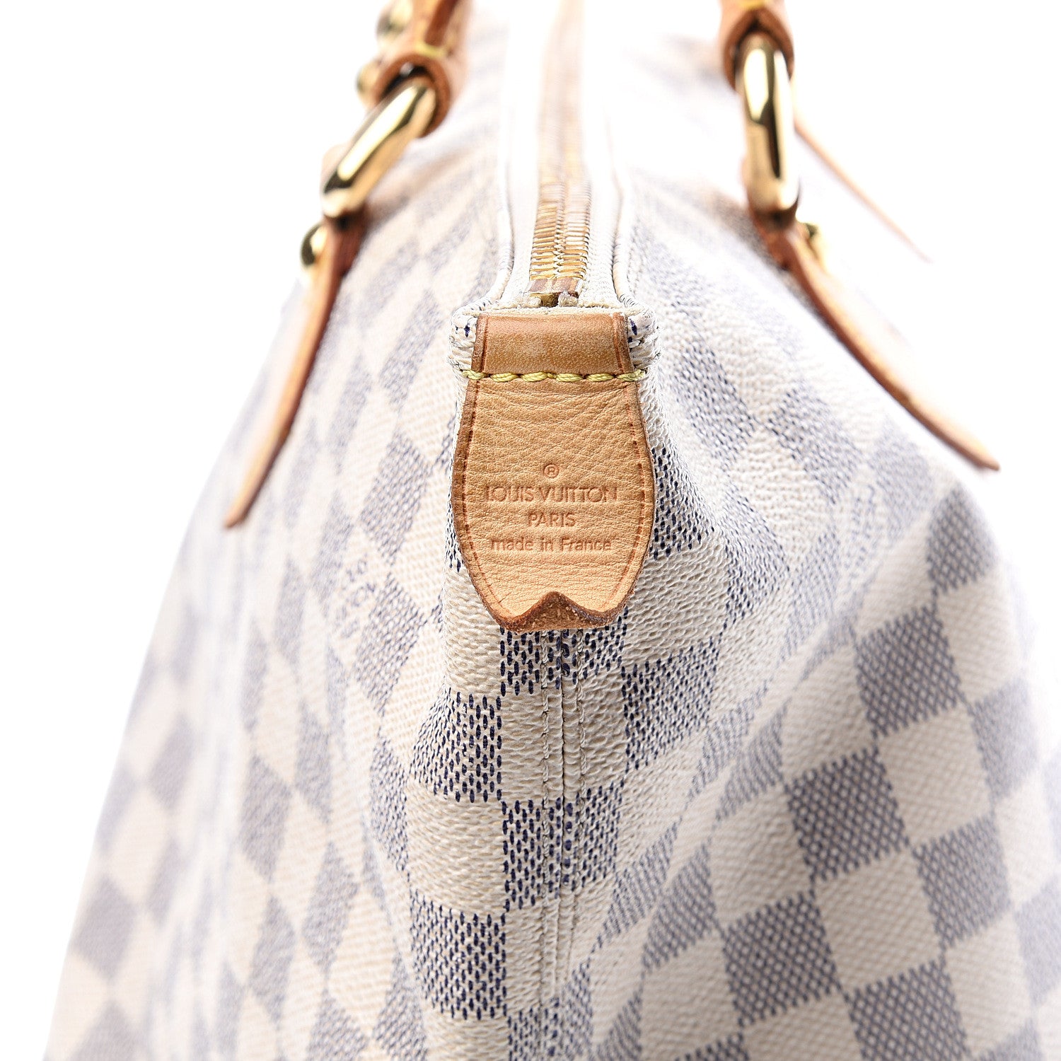 Louis Vuitton Damier Azur Saleya MM 9 of 10