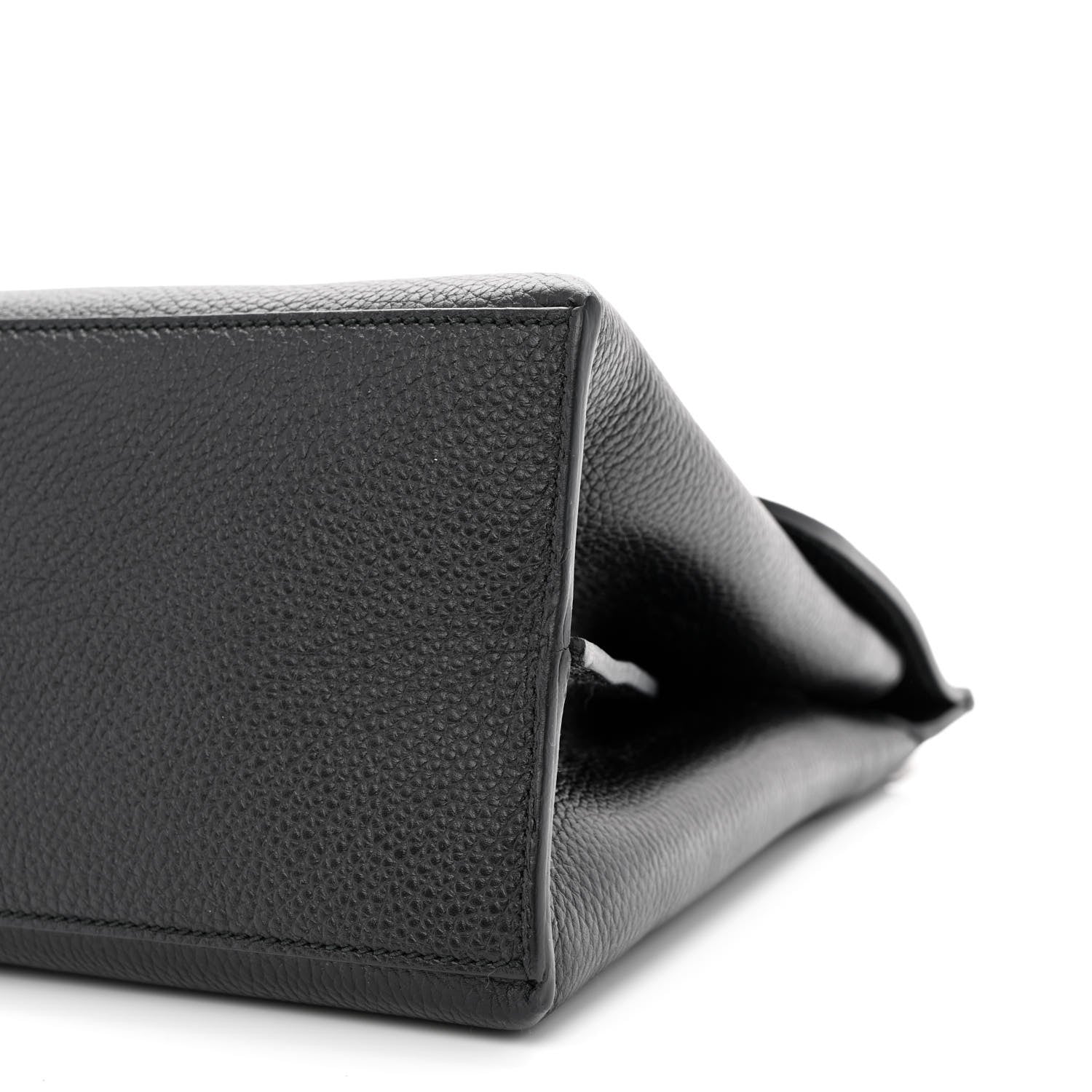 Gucci Cellarius Calfskin Medium Bamboo Daily Top Handle Bag Black 9 of 9