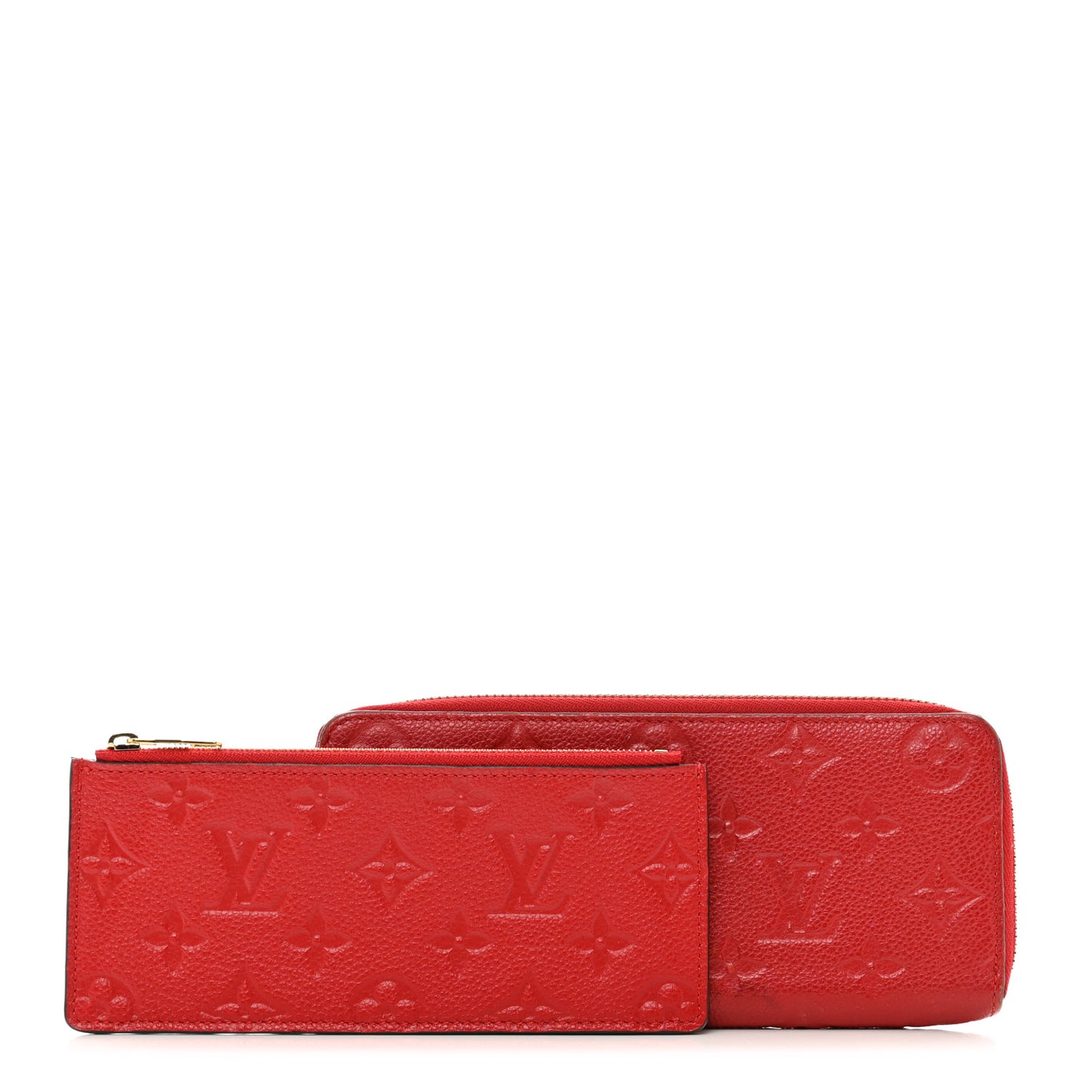 LOUIS VUITTON Empreinte Clemence Wallet Cherry