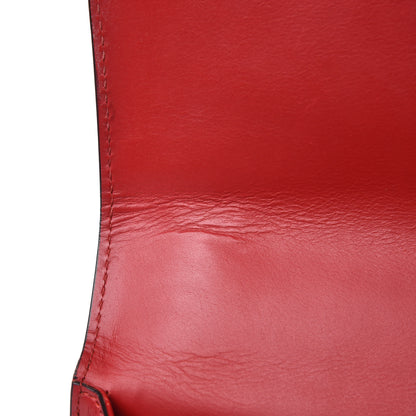 Gucci Calfskin Small Sylvie Shoulder Bag Hibiscus Red 15 of 18