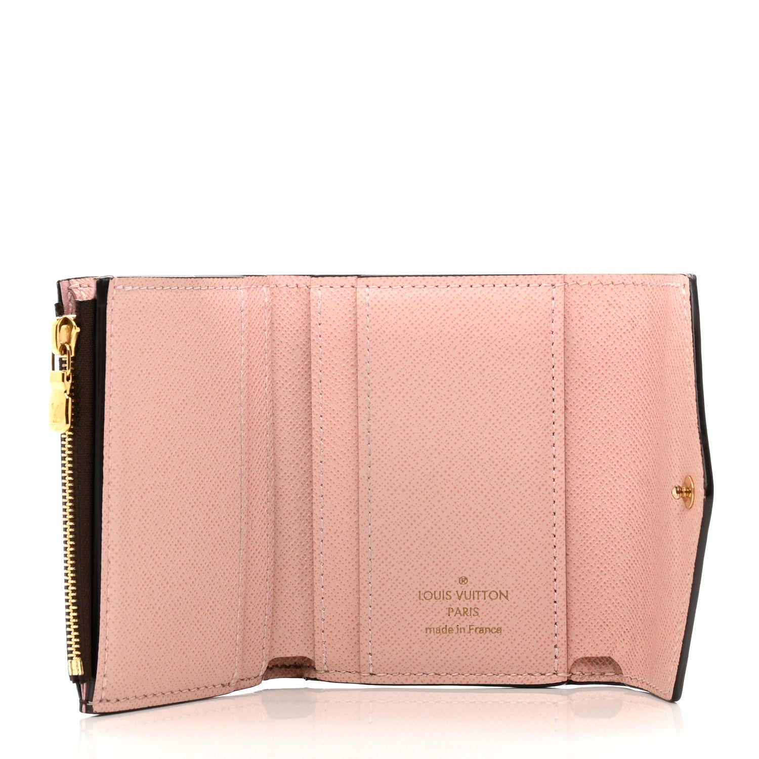 Louis Vuitton Monogram Zoe Wallet Rose Ballerine 5 of 8