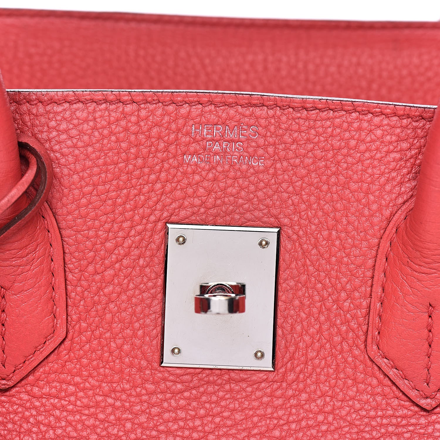 Hermes Taurillon Clemence Birkin 35 Bougainvillea 7 of 35