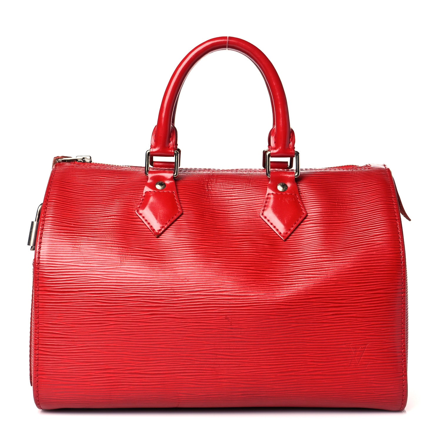 Louis Vuitton Epi Speedy 30 Castillan Red 1 of 18