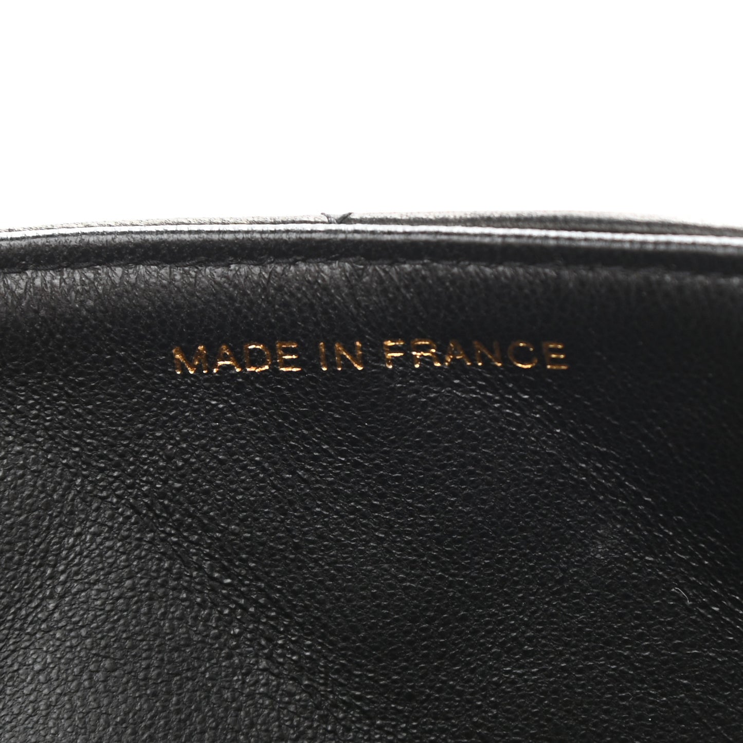 Lambskin Quilted Small Single Flap Black