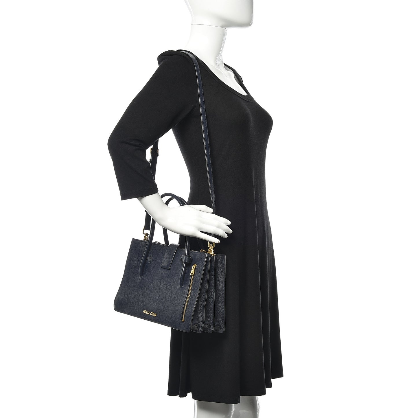 Goatskin Madras Tote Baltico