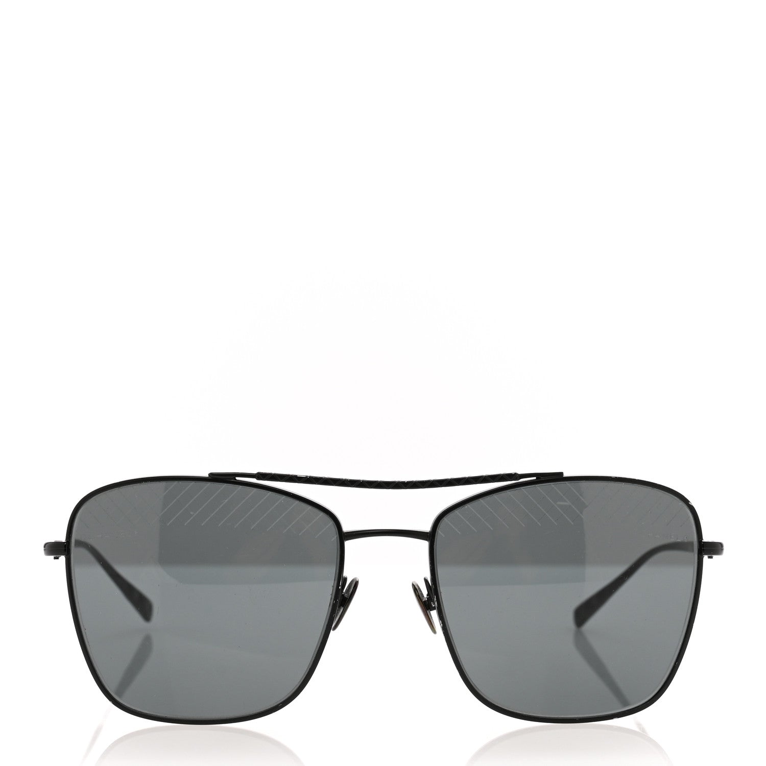 Chanel Metal Pilot Sunglasses 4256 Black 2 of 8