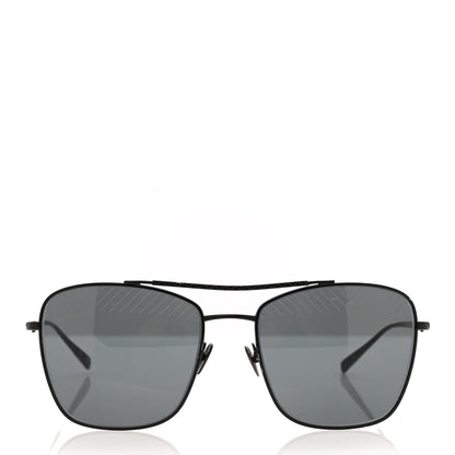 Chanel Metal Pilot Sunglasses 4256 Black 2 of 8