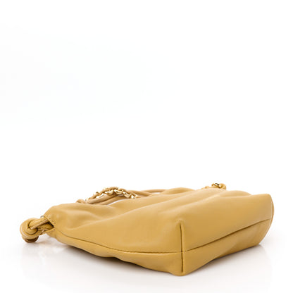 Loewe Mellow Nappa Donut Chain Mini Flamenco Knot Clutch Sahara 4 of 10